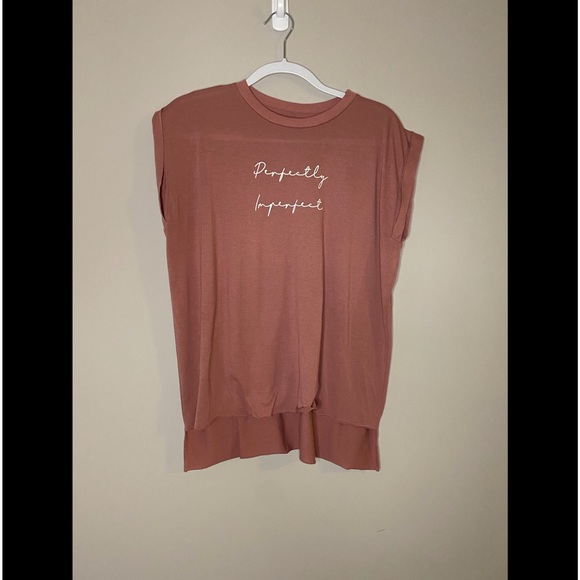 "Perfectly Imperfect" Roll Tee - Picture 3 of 7